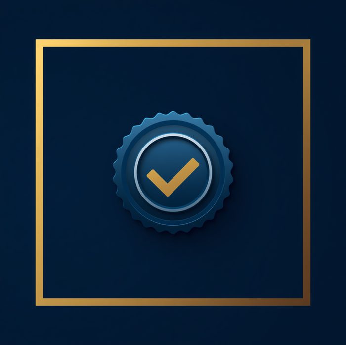 Certification badge